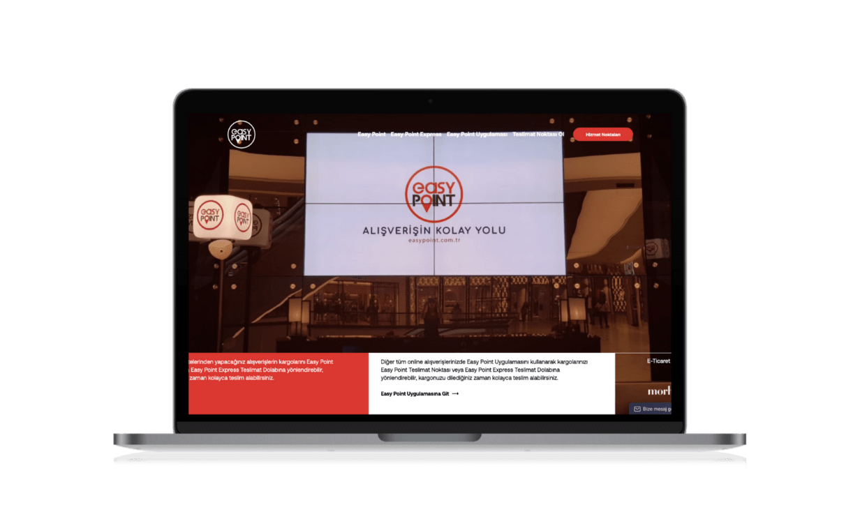 Web Projesi Ekran Görüntüsü