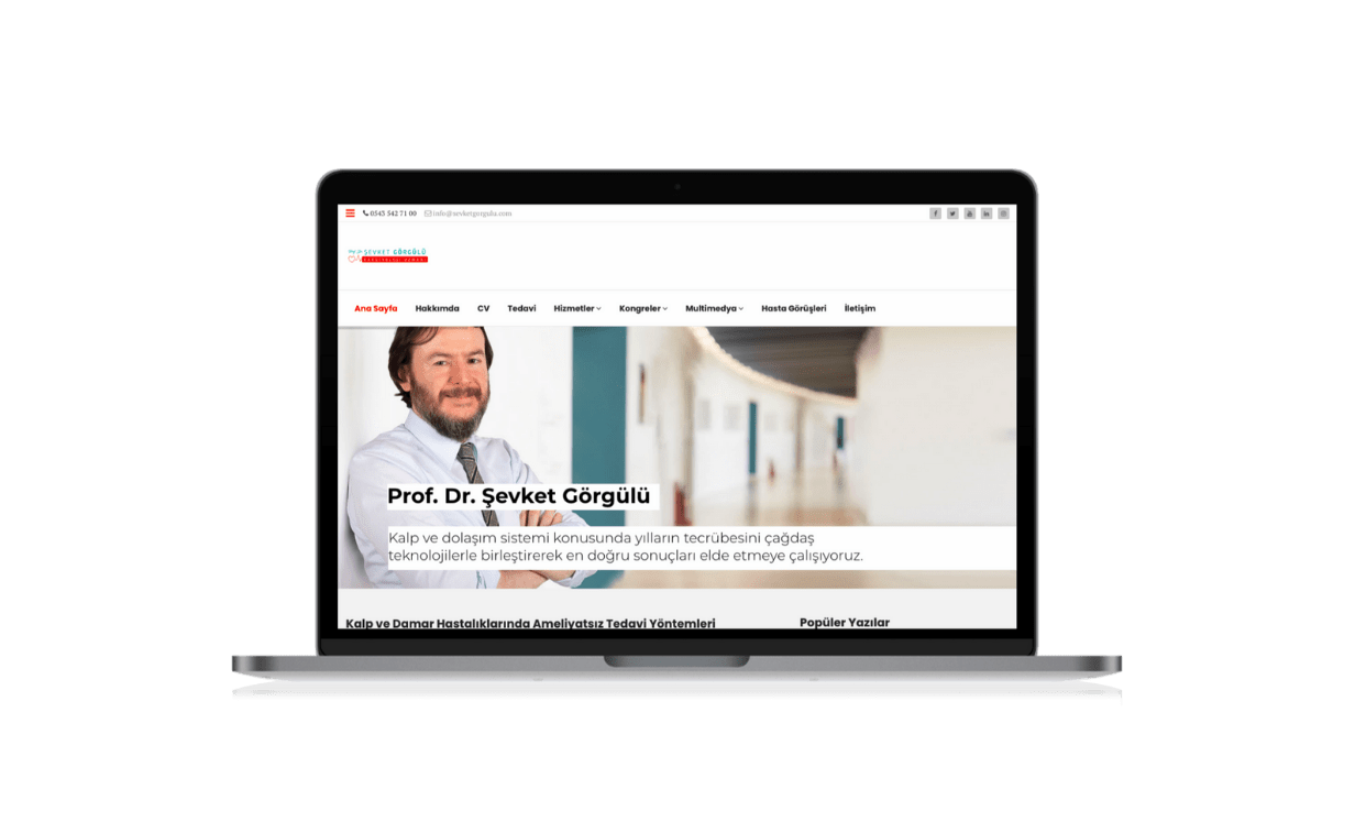 Web Projesi Ekran Görüntüsü