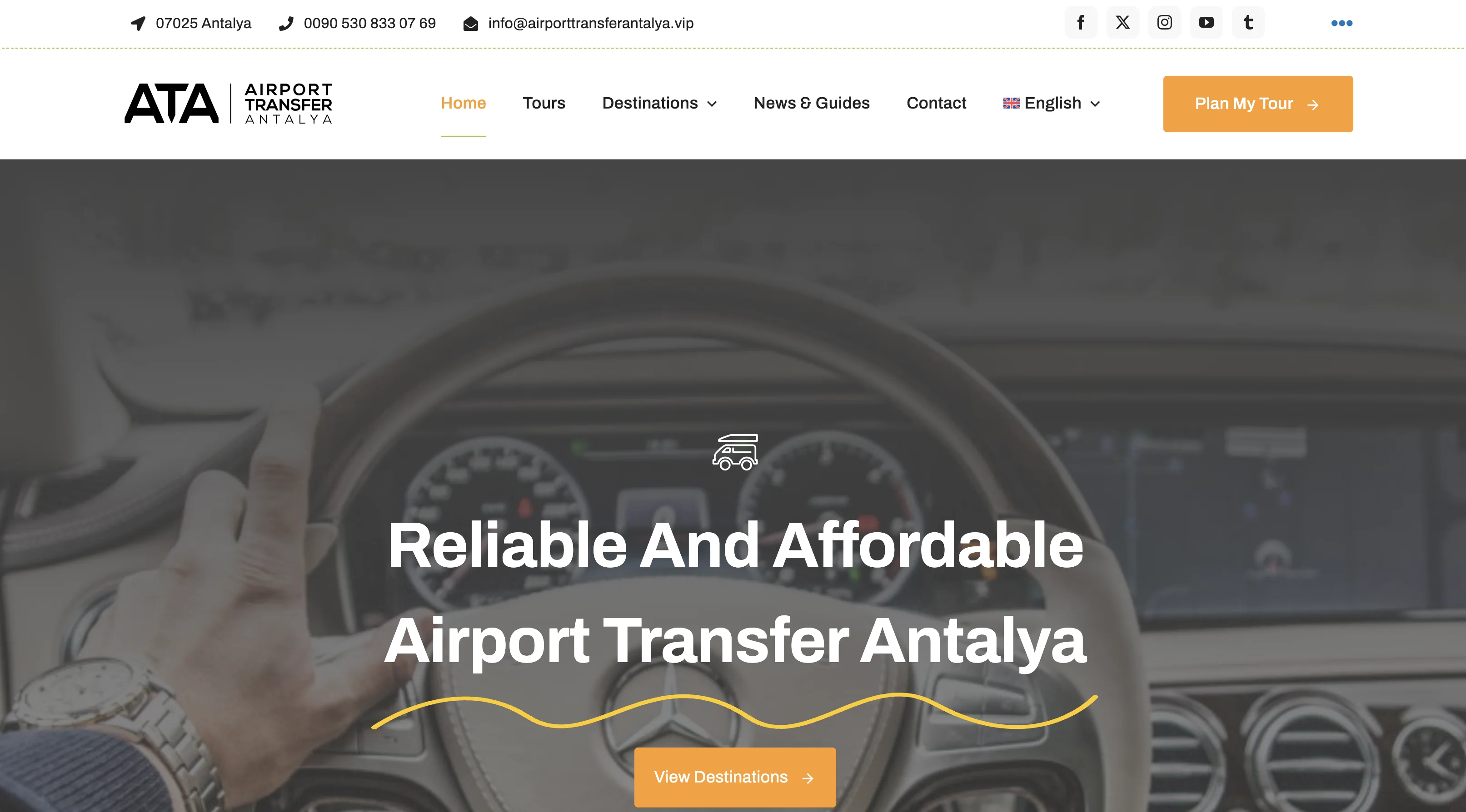 Airport Transfer Antalya VIP - Rezervasyon Portalı