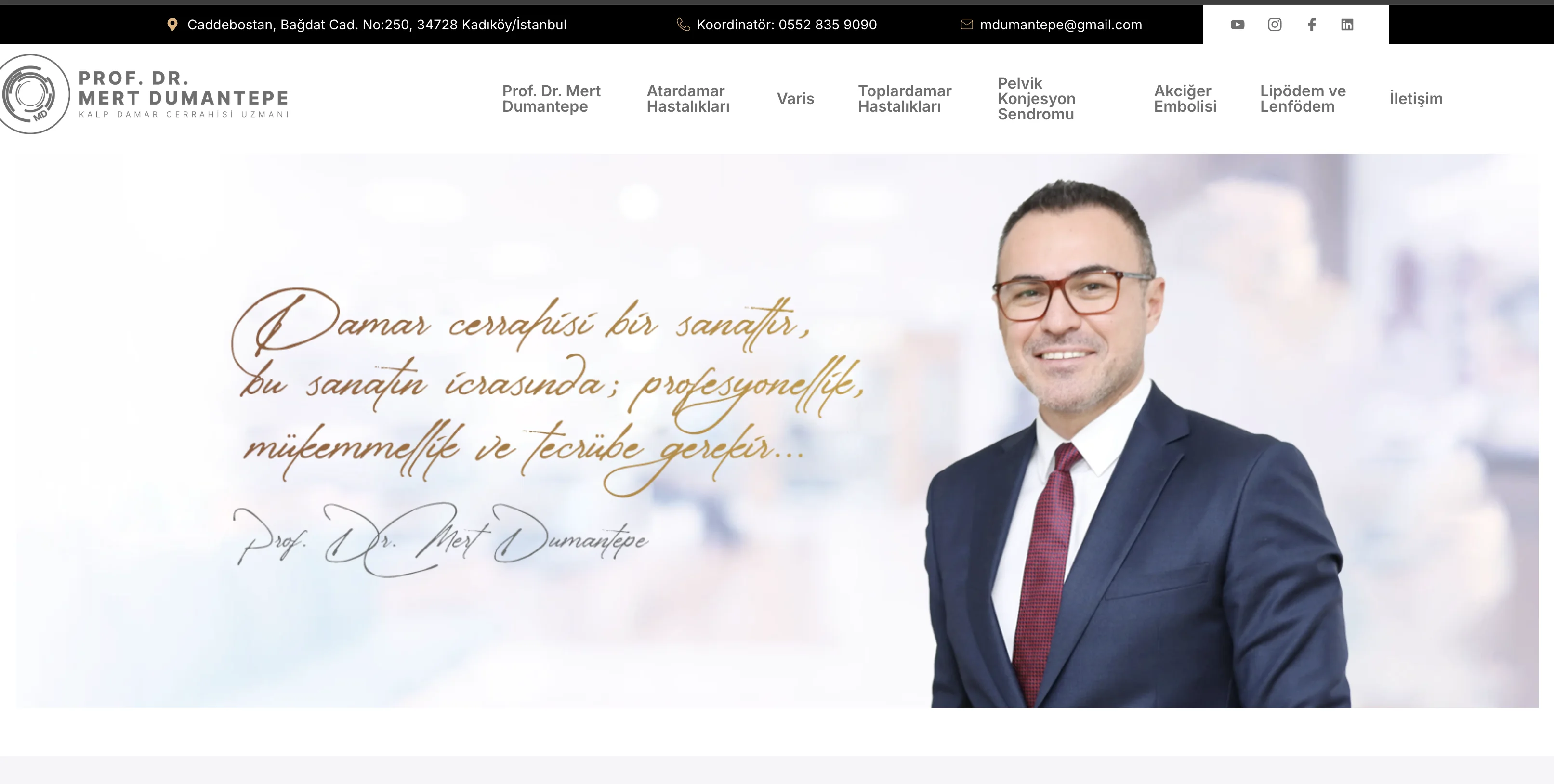 Prof. Dr. Mert Dumantepe - Kalp ve Damar Cerrahisi