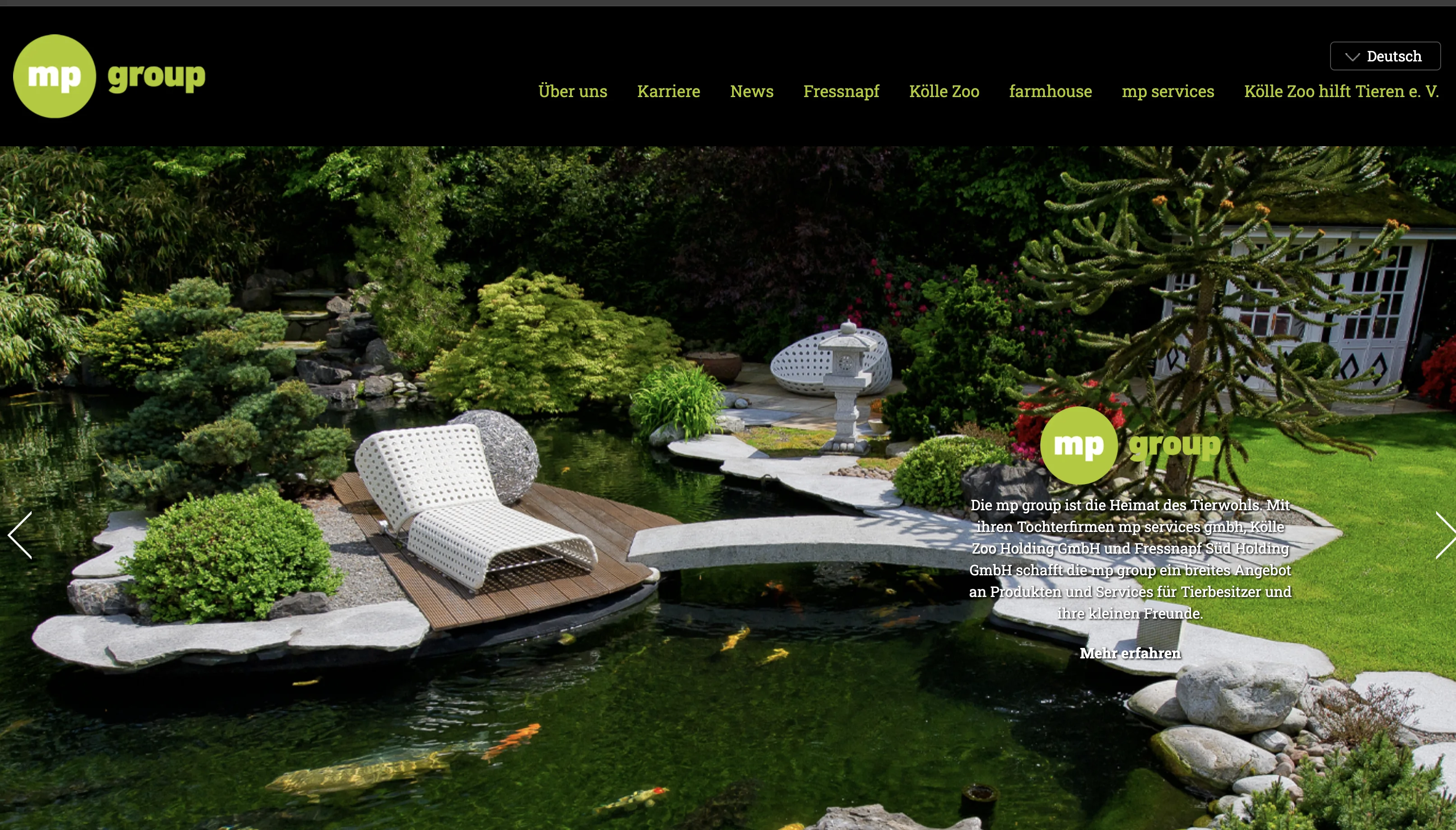 MP Group Services Almanya - Kurumsal Web