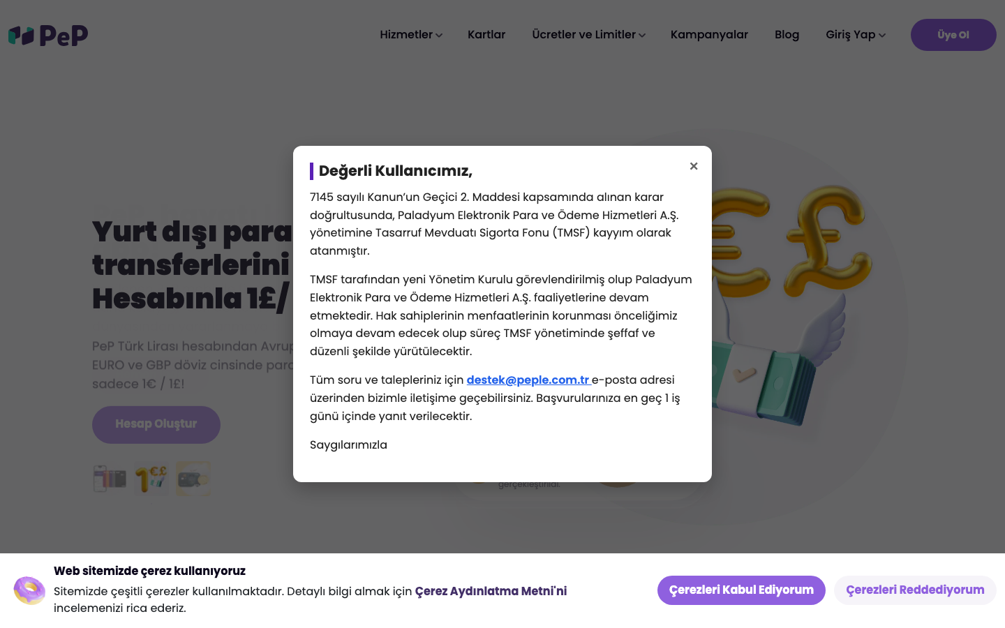 Web Projesi Ekran Görüntüsü