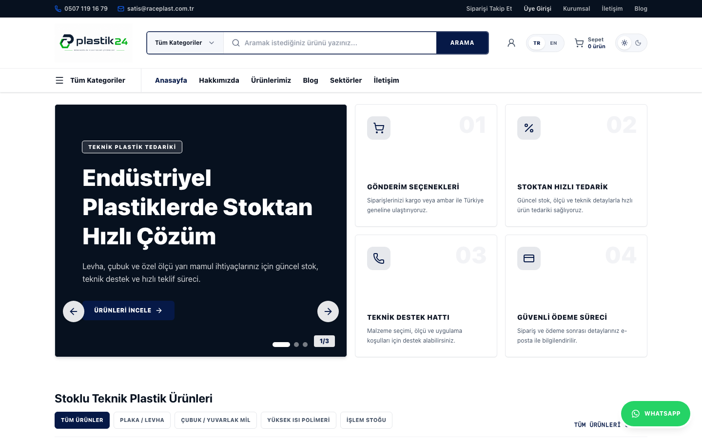 Web Projesi Ekran Görüntüsü