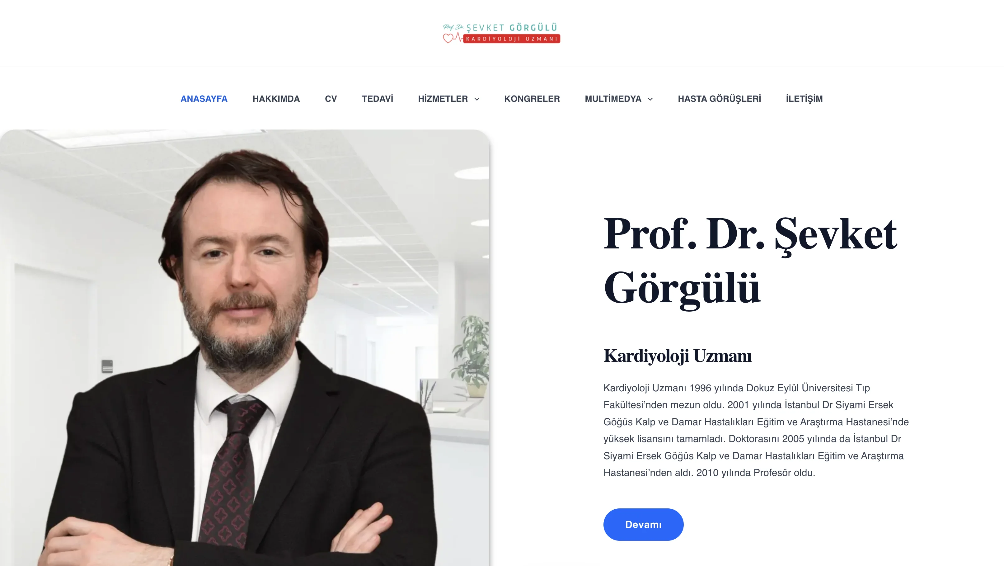 Prof. Dr. Şevket Görgülü - Girişimsel Kardiyoloji Portalı